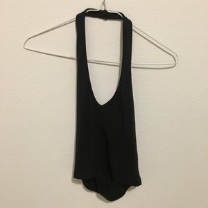 Brandy black halter